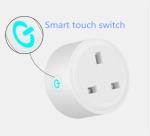 British Standard Mobile Phone Timer Switch Socket , Remote Control WIFI Smart