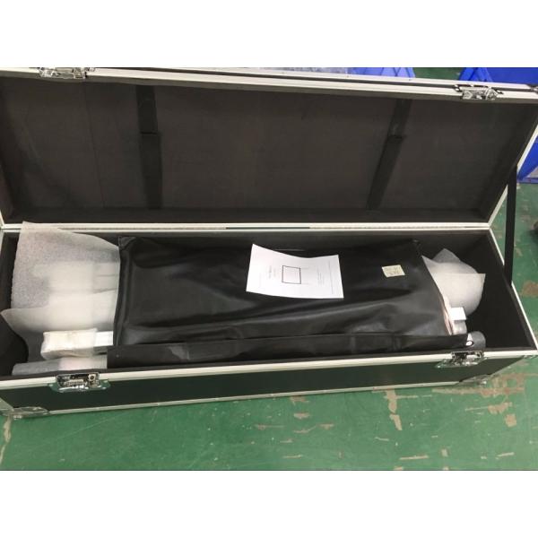 120inch Front Rear Projection Fast Fold Portable Projection Screen With Stand Metal 3D PVC Fabric