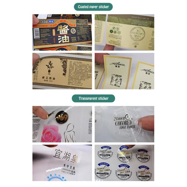 Anti Counterfeit Adhesive Security Hologram Packaging Sticker Labels PVC Coated Paper