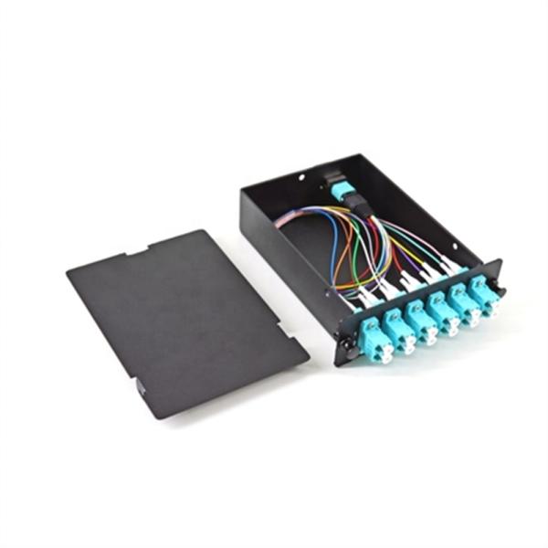 Fiber Optic equipment LGX type can be installed 12 24 core MTP MPO Cassette