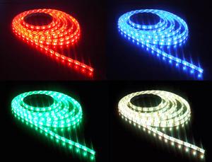 China DC12V LED RGB Strips SMD 5050 IP20 single color 5meters on sale