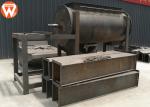 Single Shaft Ribbon Cattle Feed Mixture Machine , CV ≤ 7% Animal Food Mixer