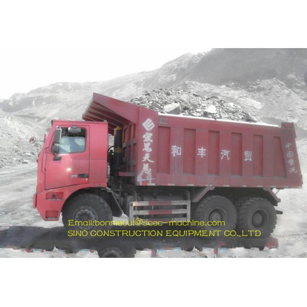 70 Ton Heavy Duty Dump Truck 6X4 Manual Transmission Type Howo Tipper Trucks
