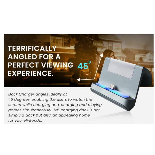 Multi Compatible Controller Charging Station For Nintendo Switch Switch Lite