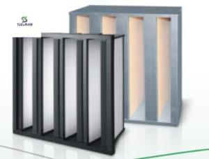 Medium Efficiency Combined Filter / HEPA Com Bined Filter Extendible Filtration Area