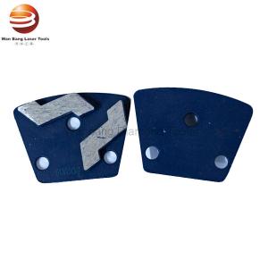 China Two Wave Segment Diamond Tooling Floor Grinding Shoes on sale