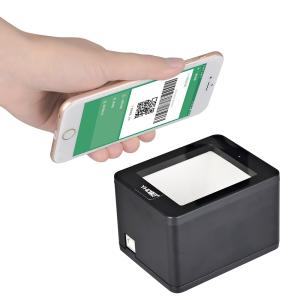 Wholesale 1D Qr Code Scanner Desktop Hands Free YHD-9800D Wired 2D Barcode Scanner from china suppliers