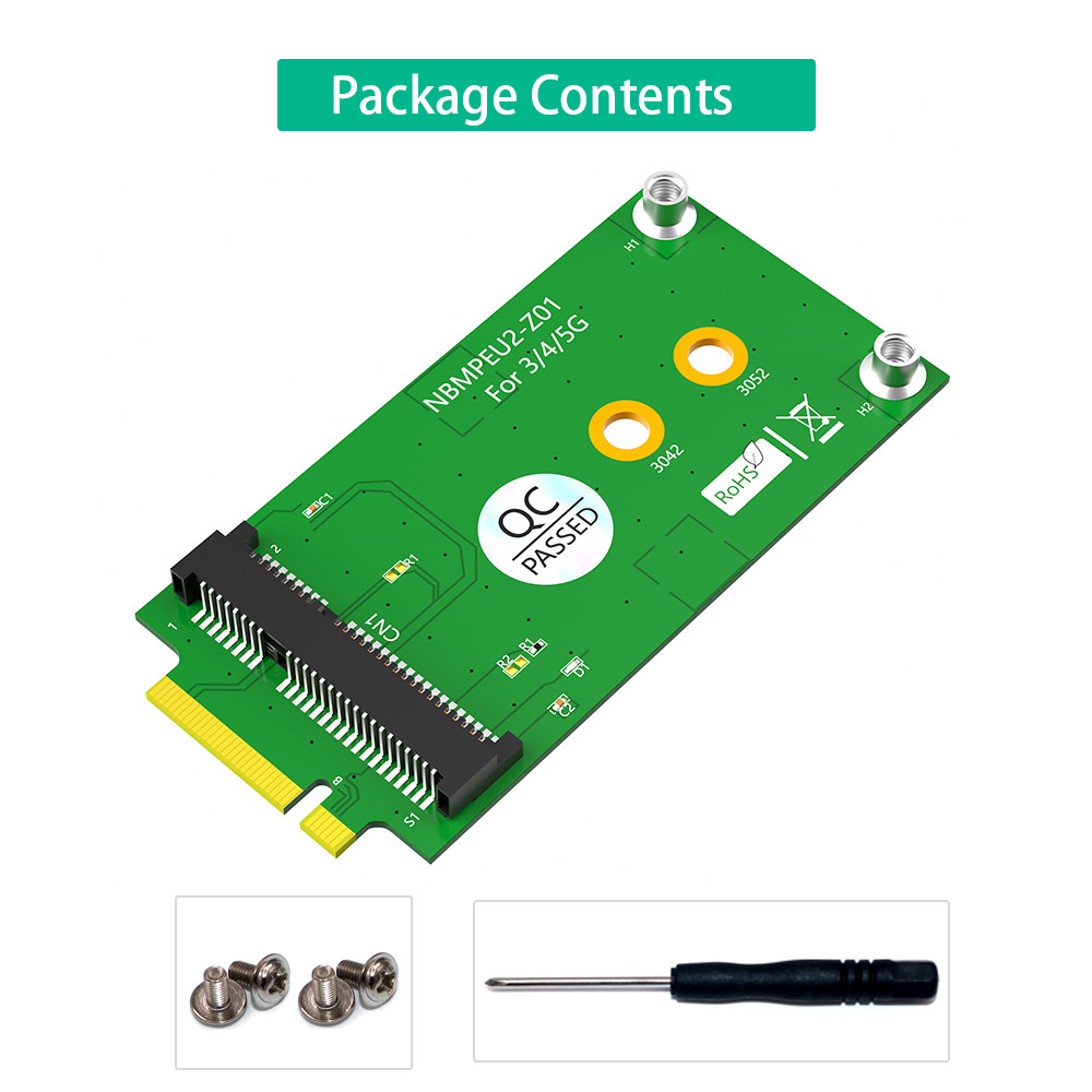 M.2 Key B to Mini PCI-E Adapter