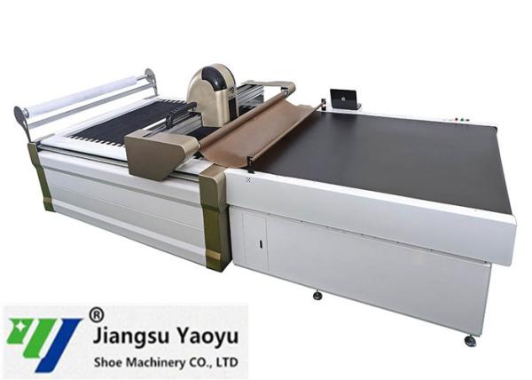 Quality Sofa Leather Cloth CNC Fabric Cutting Machine , CNC Knife Cutting Table for sale