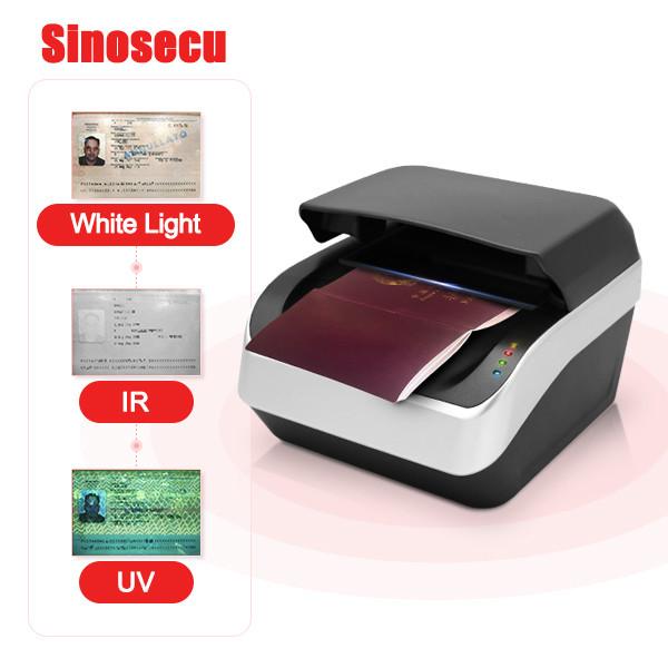 Quality USB Interface MRZ OCR Scanner for Secure Client Verification in Financial Institutions for sale