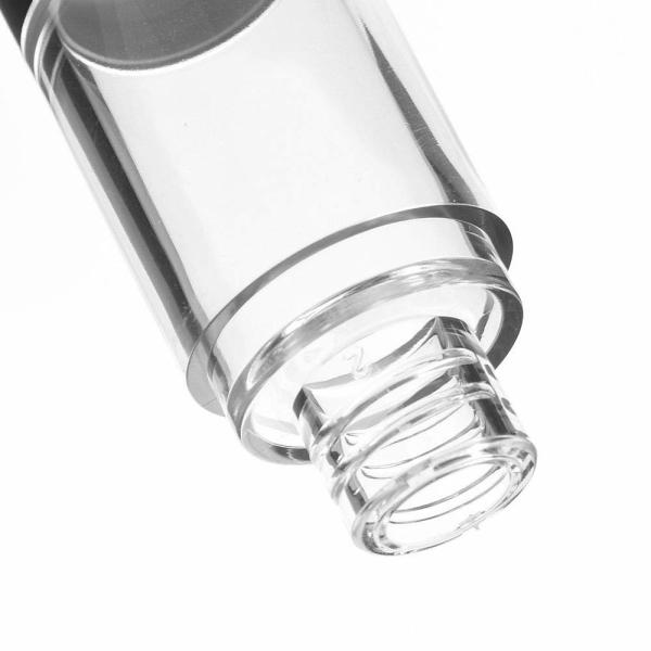 10 / 15 / 20 / 30 ML Airless Cosmetic Bottles , All Silver Aluminum