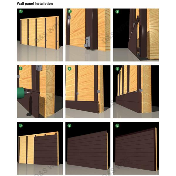 Durable Pest Resistant 3d Wall Cladding Panels Outdoor Composite Wood Flooring 146 X 20mm