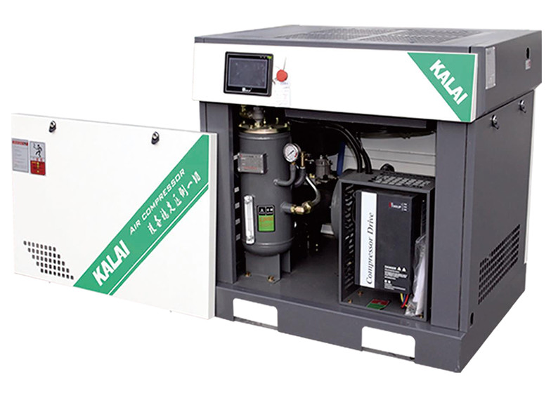 Wholesale 22Kw/30Hp 3.3m3/min VSD Rotary Screw Air Compressor Portable Quiet Air Compressor from china suppliers