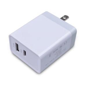 Wholesale US Travel Quick Charge 3.0 Charger White Color Type C PD Output Customs Silk Print Logo from china suppliers