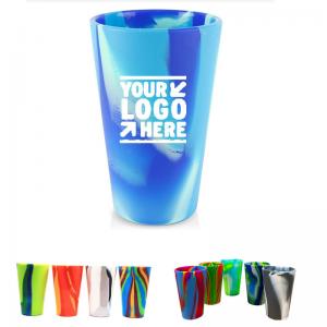 Wholesale Custom Logo 16OZ Silicone Pint Glass Beer Mug Wine Cup from china suppliers