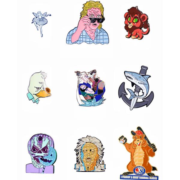 Souvenir Vintage Custom Lapel Pins Custom Enamel Pins For Business Conferences