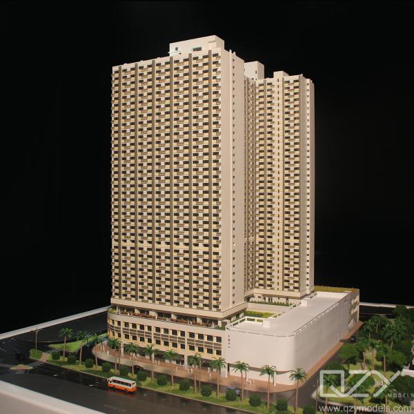 Architect Miniature Building Models 1:100 Scale Senior Apartments In Macau