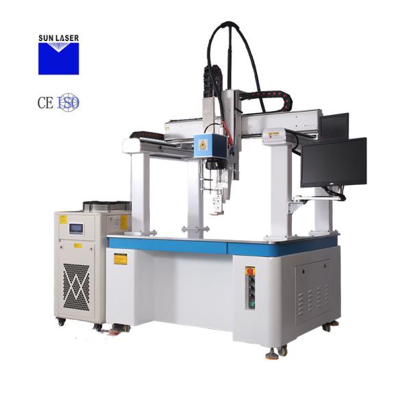 Quality Prismatic Aluminum Lithium Ion Battery Pack Laser Welding Machine with CW/PWM Welding Mode for sale