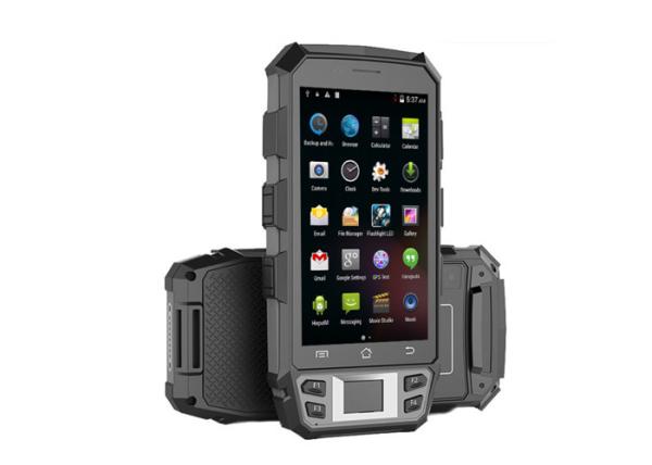 Quality Rugged Handheld RFID Reader 5.0 Inch With Removable 4500mah Big Battery Or 8000mah for sale