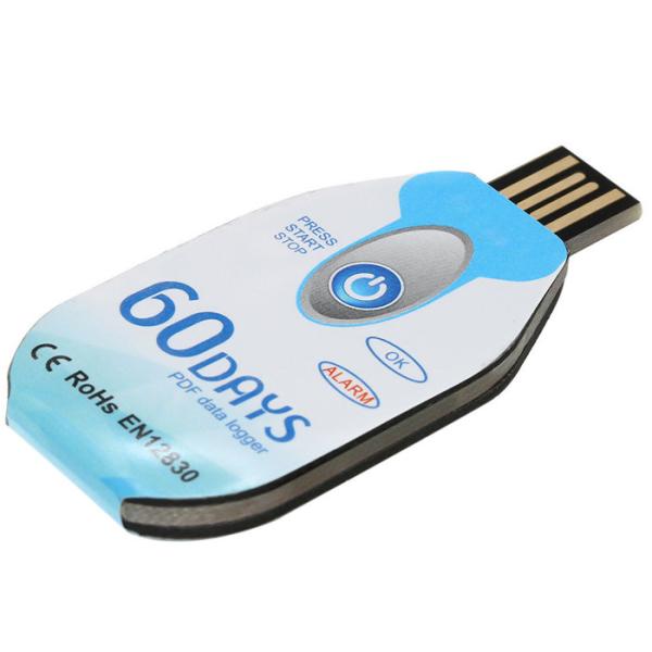 Quality IP67 Disposable Temperature Data Logger Cold Chain Transporation for sale