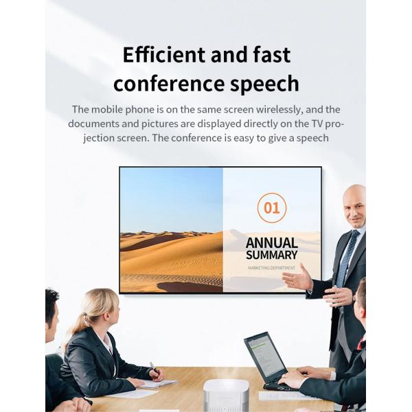 3840X2160 UHD BYOD Wireless Presentation Dual 5G Wifi Streaming Video