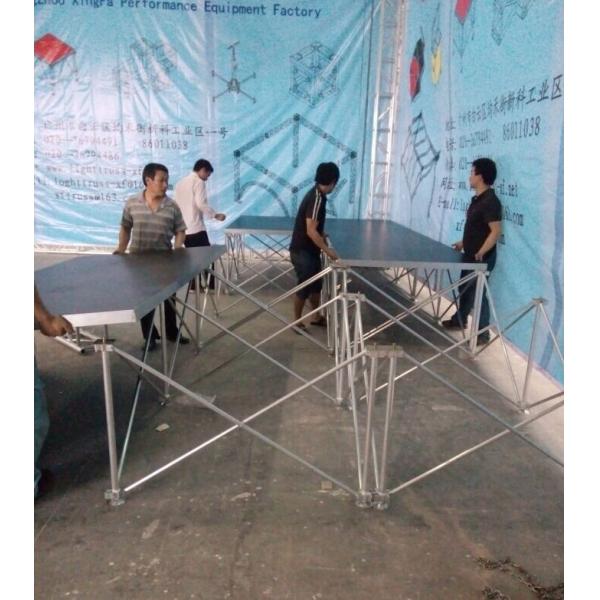 Alloy Assembly Portable Stage Platforms For Sound System And Dj Equipments