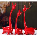China home accessories resin figurine deer sets for sale
