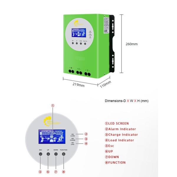 10KVA 8KW 80A MPPT Complete Off Grid Solar Power System Lithium Battery