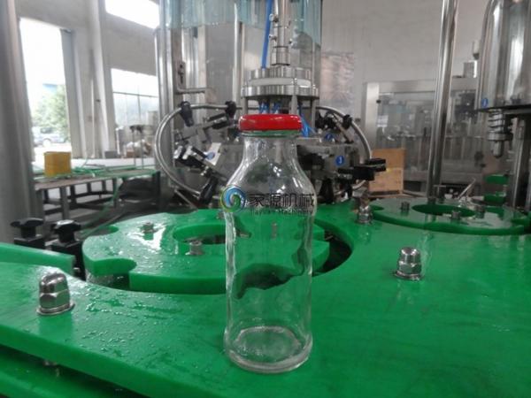 3000 BPH Water Glass Bottle Filling Machine With Twist off Cap , Hot Filling Machine