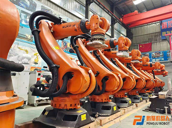 KR240R2900 Used Kuka Robots 6 Axis Automatic Palletizing Material Handling Manipulator