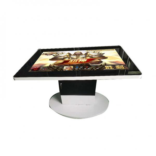 Quality Infrared Multi Touch Screen Table , Full HD Interactive Media Table AR Glass Surface 43” 55" for sale