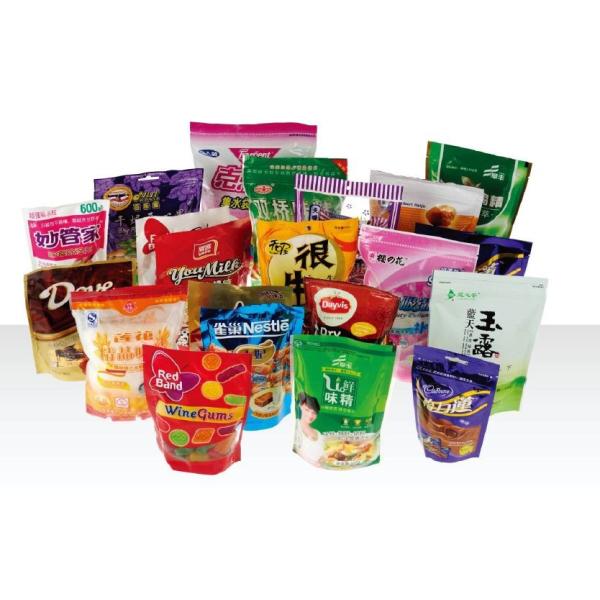 Premade Standing Zipper Pouch Packing Machine / Tea Pouch Packing And Sealing Machine