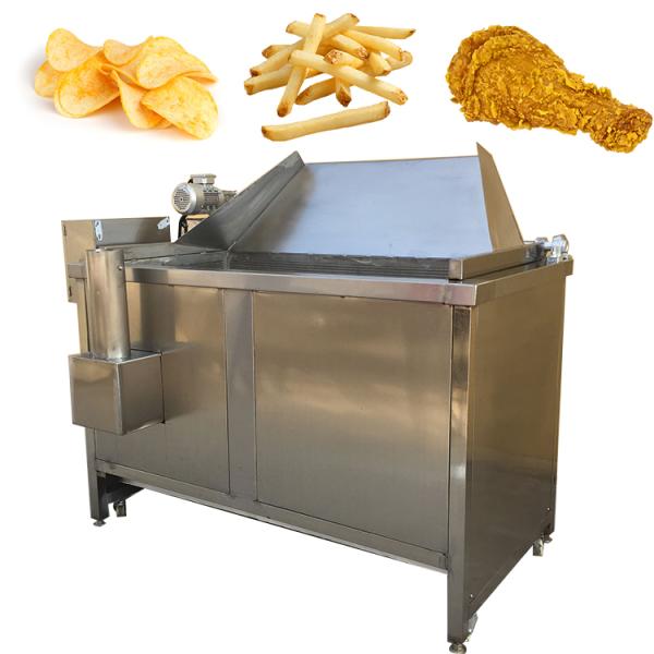 Smokeless Deep Fryer Gas French Fries Automatic Frying Machine