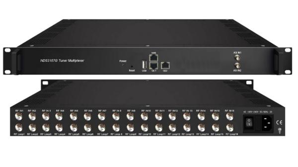 Quality NDS3107G DVB Modulator Tuner Multiplexer 16 In 1 for sale