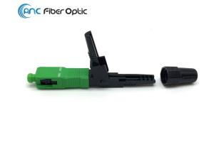 China Quick Connect Fiber Optic Connectors Pre Assembled SC / APC Fast Connectors on sale