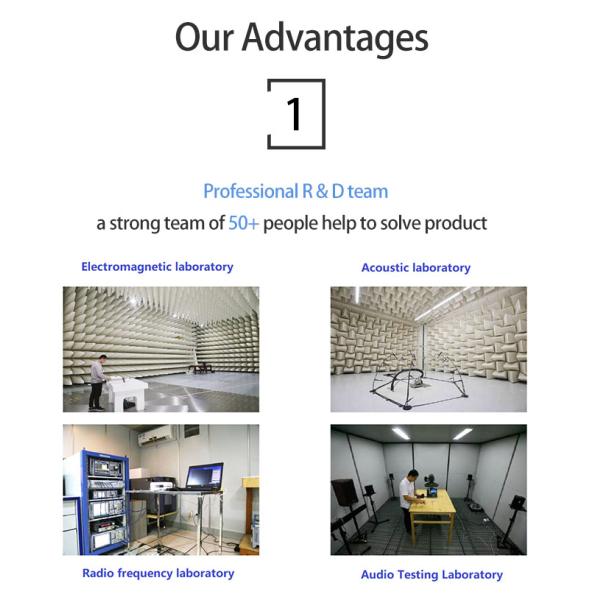 HUAIN Meeting Discussion Table Wired Digital Conferencing Daisy Chain Conference System Delegate Unit Microphone