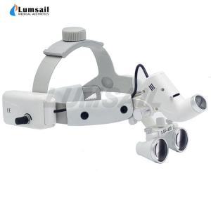 Wholesale 3.5X Dental LED Head Light Lamp Dental Loupes Surgical Headlight Lab Equipment from china suppliers