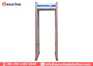 Wholesale Audio LED Alarm Metal Detector Security Gate Eight Detection Areas For Electronic Factory from china suppliers