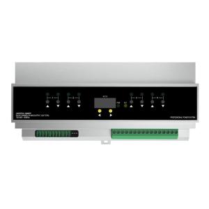 Wholesale RS-485 Triac Dimming Controller 4 Channels 120 To 277V DIN RAIL Override Input from china suppliers