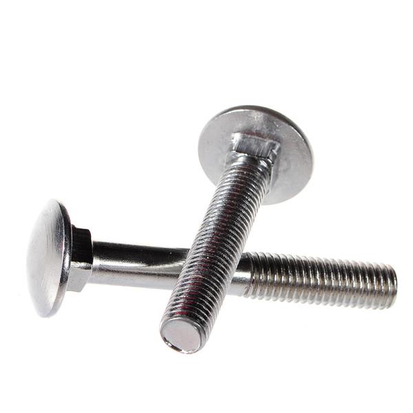 DIN603 Galvanized Square Neck Carriage Bolt Full Thread UNC Grade 4.8