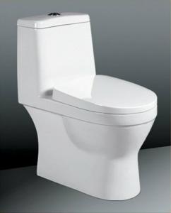 China Double Flush Siphonic One-Piece Toilet Sanitary Ware , Space Saving Toilets on sale