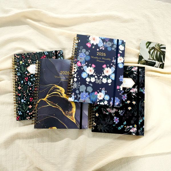 Artists' Perfect Companion Standard Spiral Hardcover Notebook Elegant Style