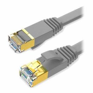 Wholesale Gray 3 Ft Cat 7 Ethernet Patch Cable SFTP Shield Type High Performance from china suppliers