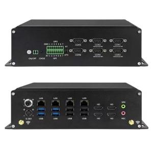 Wholesale Small Size Industrial Mini PC with GPU 14 GPIO 7 Inputs and 7 Outputs from china suppliers