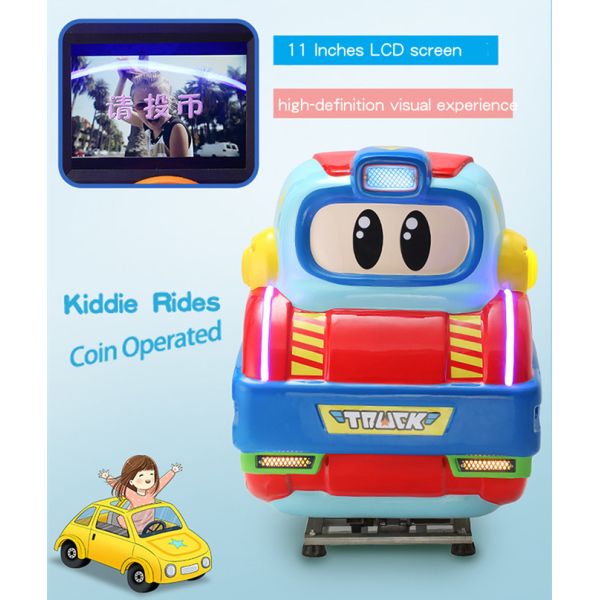 Children Amusement Car Arcade Game Kiddie Ride Coin Operated For Shopping Mall