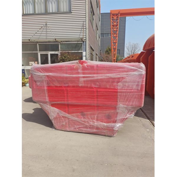 High Buoyancy Plastic Pipe Floatation Device For Dredging Operations In River Harbor Maintenance