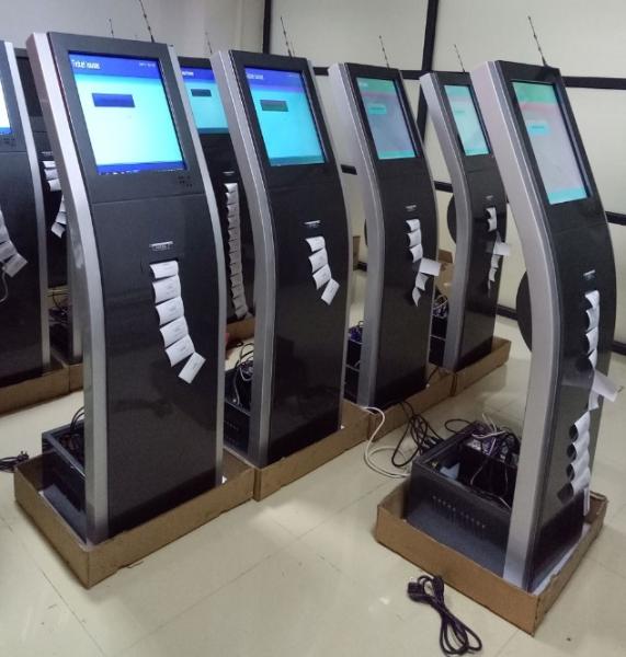 Computerized Token Number Management Queuing System With Ticker Dispenser