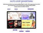 Smart Vertical LCD Touch Screen Retail Store Digital Signage in Different