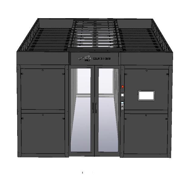 Quality Customizable 100KVA Modular Data Center Solutions Cold Aisle Containmennt System for sale