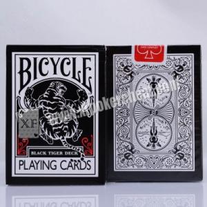 Wholesale Bicycle Black Tiger Ellusionist Plastic Playing Cards With Invisible Ink Markings from china suppliers